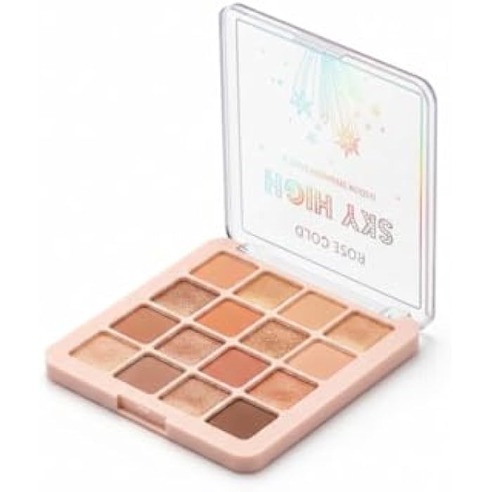 Colors Colorful Eyeshadow Palette Makeup,Rose Gold Brown Nude Matte Shimmer Eye Shadow Powder Palette,Naturing-Looking Long Lasting Waterproof - cover -12 -COLORS - Image 2